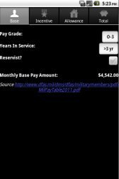 game pic for US Military Pay Calc Free